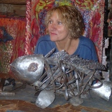 Truite - Sculptures