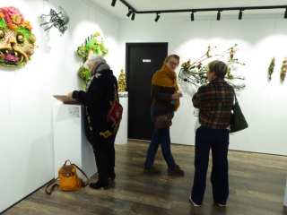 Vernissage à la galerie 