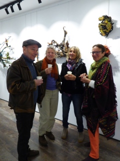 Vernissage à la galerie 